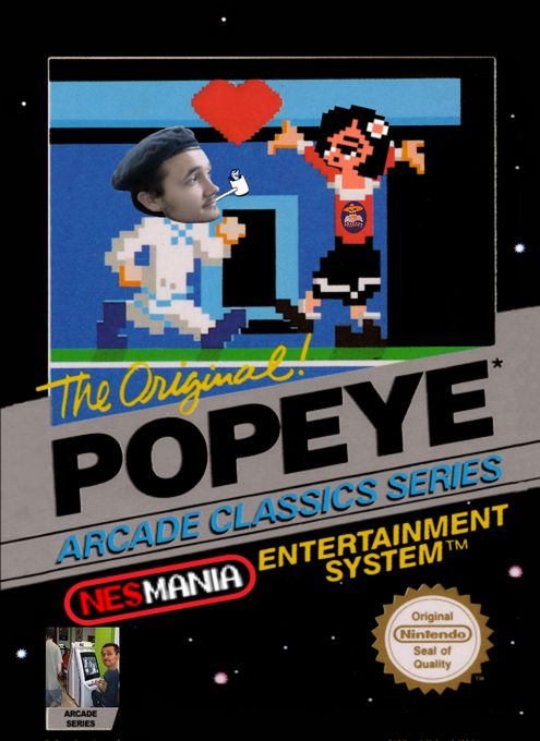 Popeye parody cover