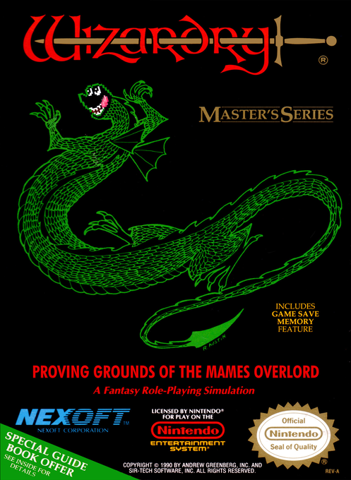 Wizardry: Proving Grounds of the Mad Overlord parody cover