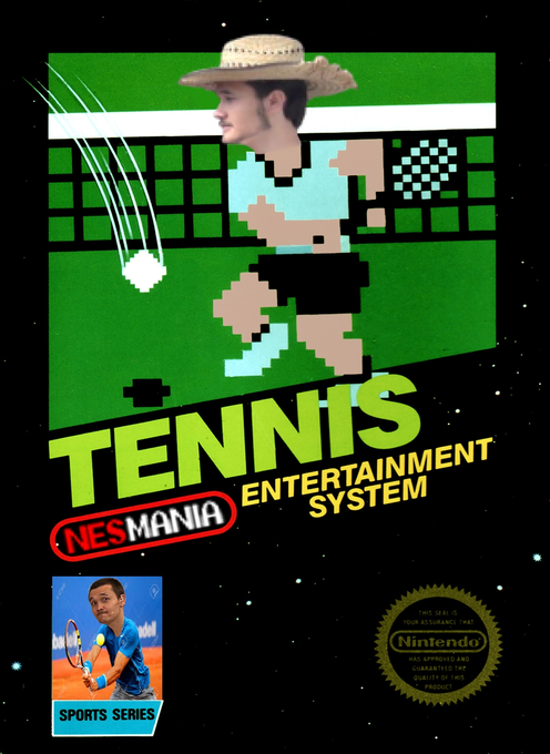 Tennis parody cover