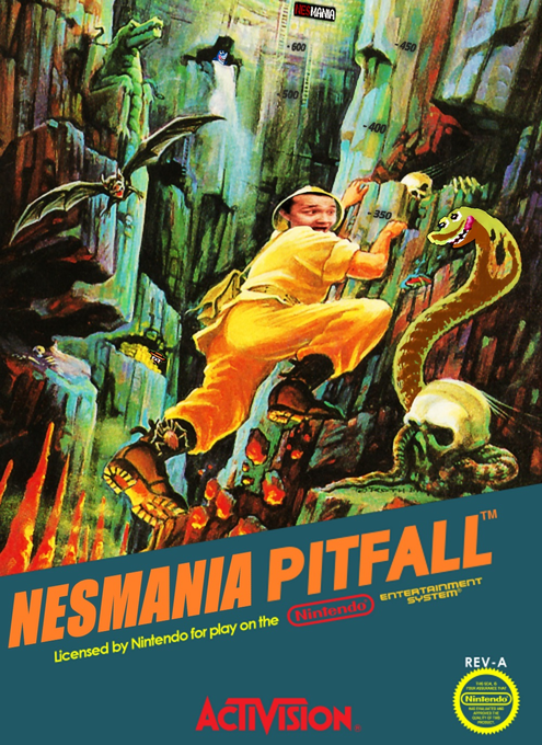 Super Pitfall parody cover