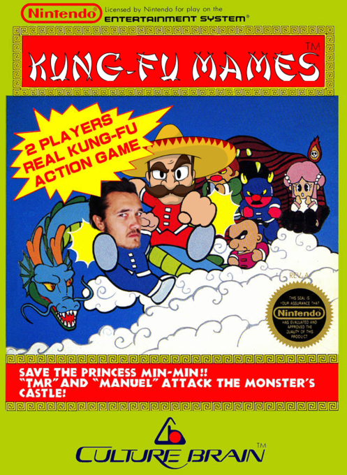 Kung-Fu Heroes parody cover