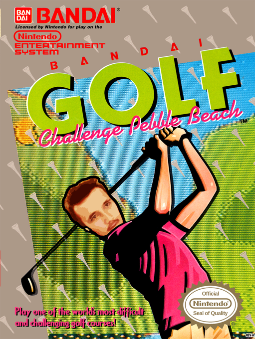 Bandai Golf: Challenge Pebble Beach parody cover