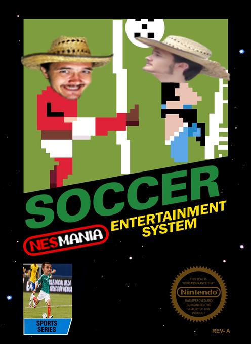 Soccer parody cover