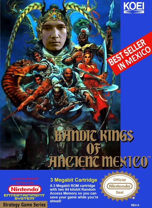 Bandit Kings of Ancient China parody cover