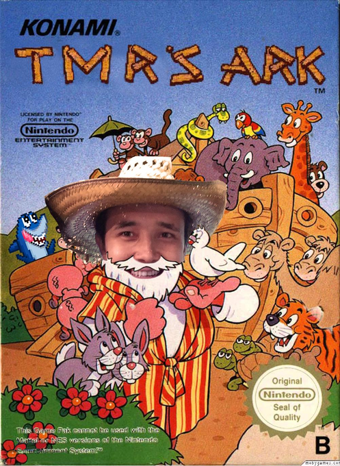 Noah's Ark (PAL) parody cover