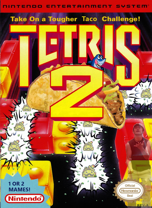 Tetris 2 parody cover