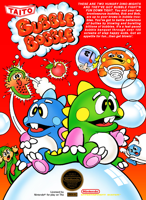 Bubble Bobble cover