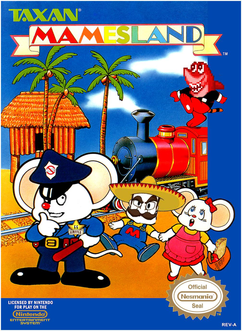 Mappy-Land parody cover