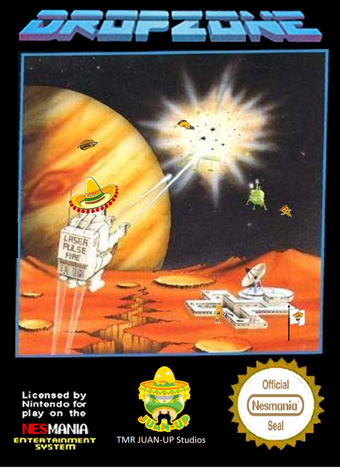 Dropzone (PAL) parody cover