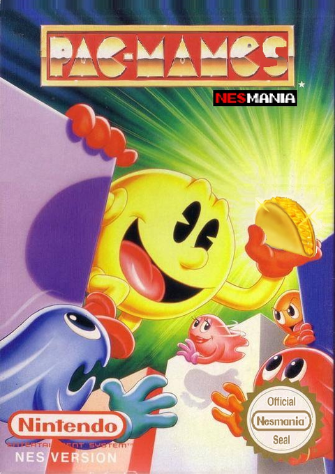 Pac-Man (Namco) parody cover