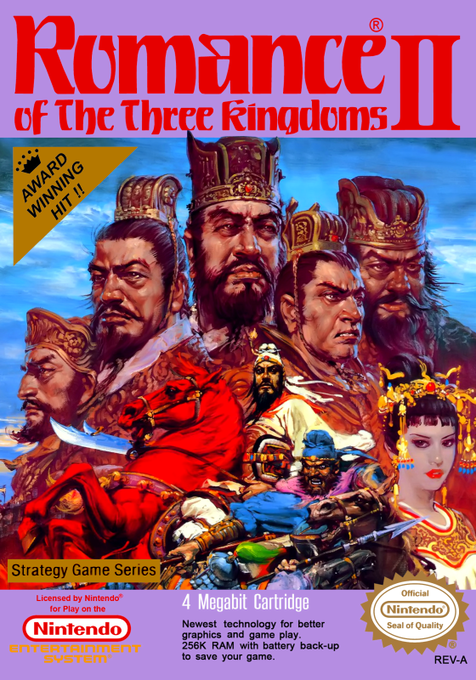 Romance of the Three Kingdoms II cover