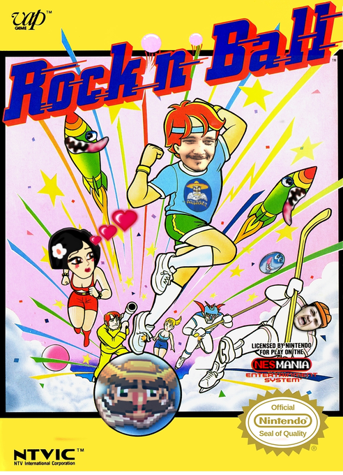 Rock 'n Ball parody cover