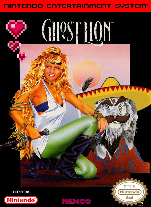 Legend of the Ghost Lion parody cover