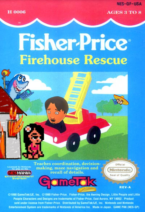 Fisher-Price: Firehouse Rescue parody cover