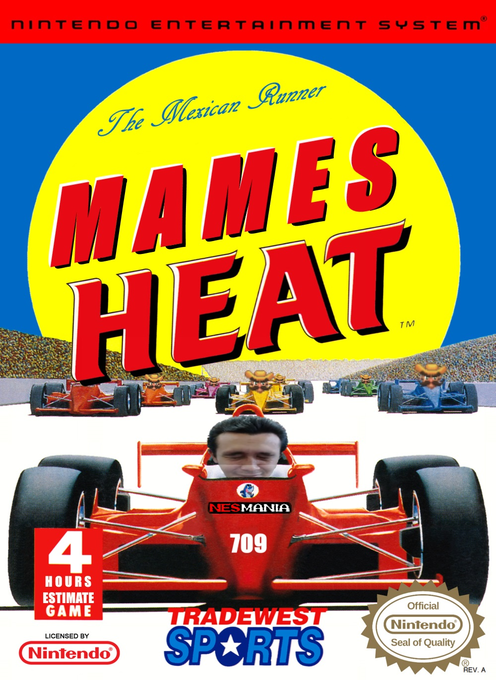 Danny Sullivan's Indy Heat parody cover