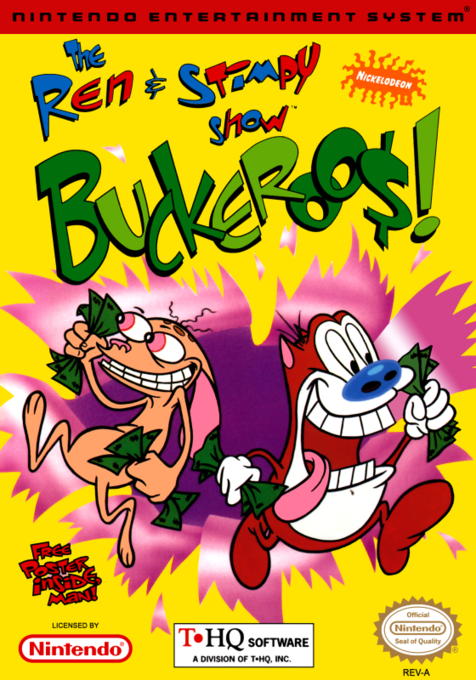 The Ren & Stimpy Show: Buckeroo$! cover