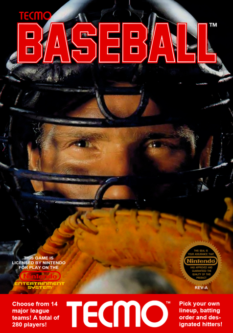 Tecmo Baseball cover