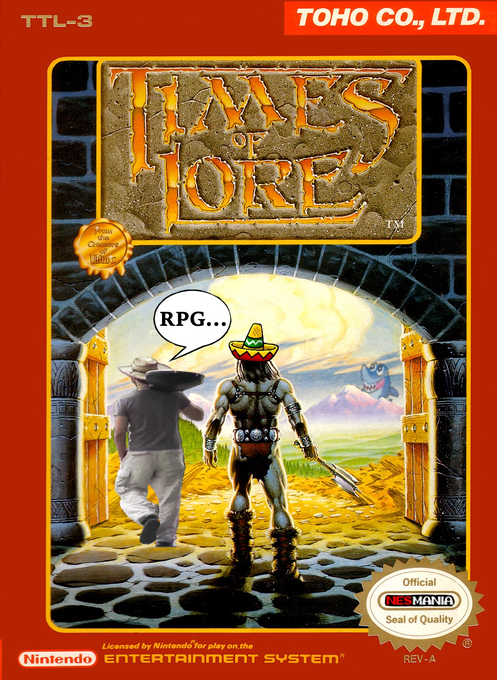 Times of Lore parody cover