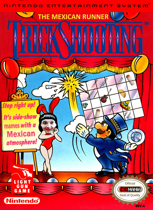 Barker Bill's Trick Shooting parody cover