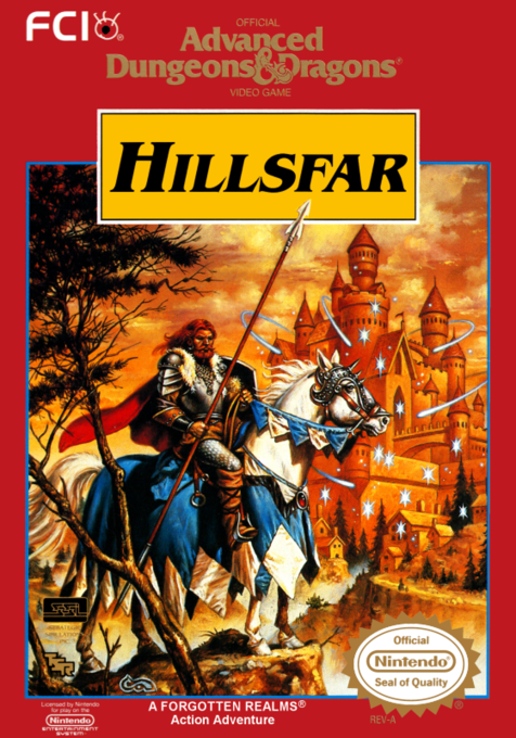 Advanced Dungeons & Dragons: Hillsfar cover