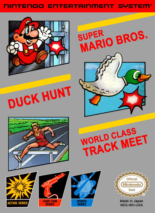 Super Mario Bros./Duck Hunt/World Class Track Meet cover