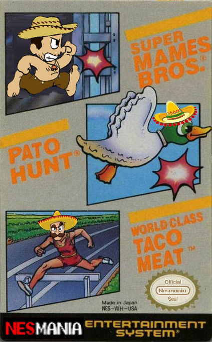 Super Mario Bros./Duck Hunt/World Class Track Meet parody cover