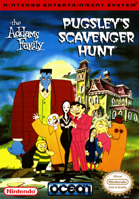 The Addams Family: Pugsley's Scavenger Hunt cover