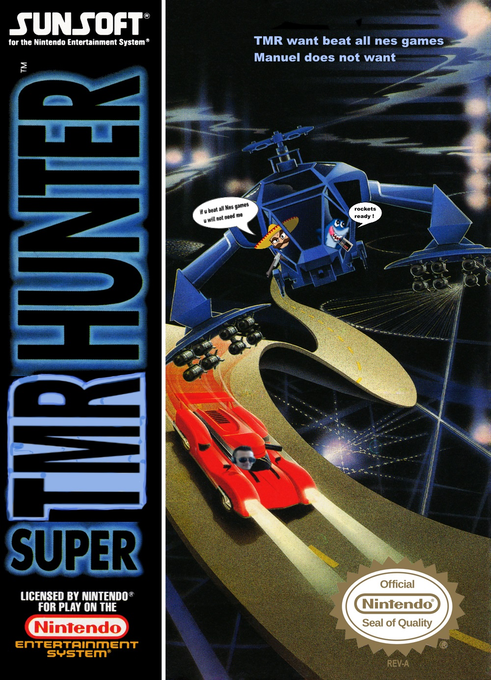 Super Spy Hunter parody cover