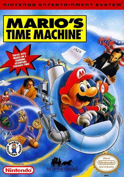 Mario's Time Machine cover