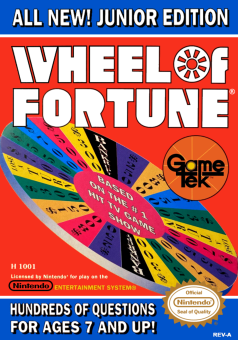 Wheel of Fortune Junior Edition cover
