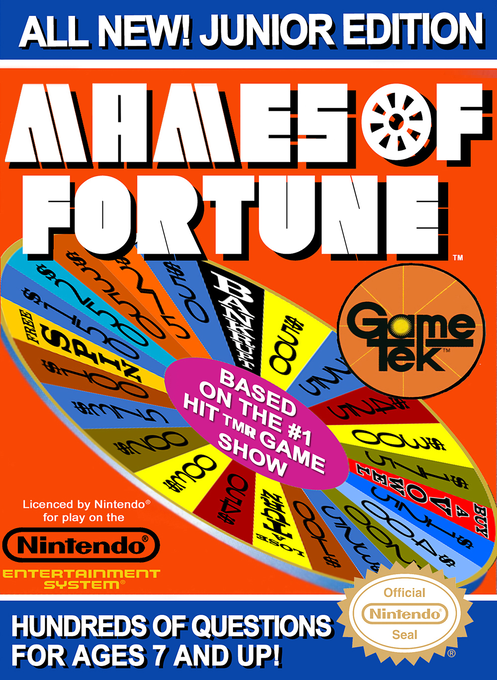 Wheel of Fortune Junior Edition parody cover