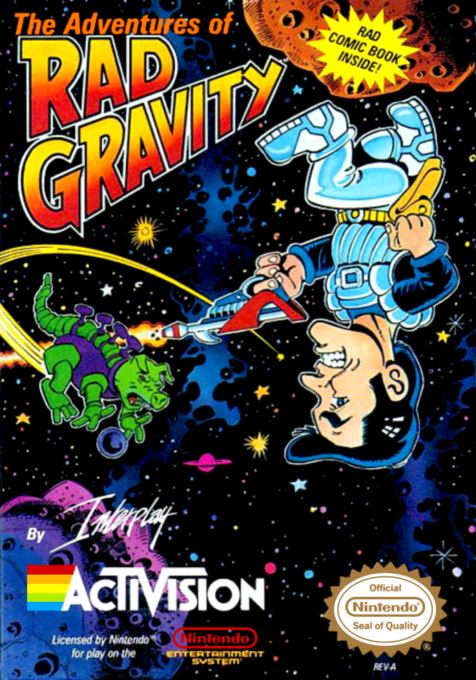 The Adventures of Rad Gravity cover