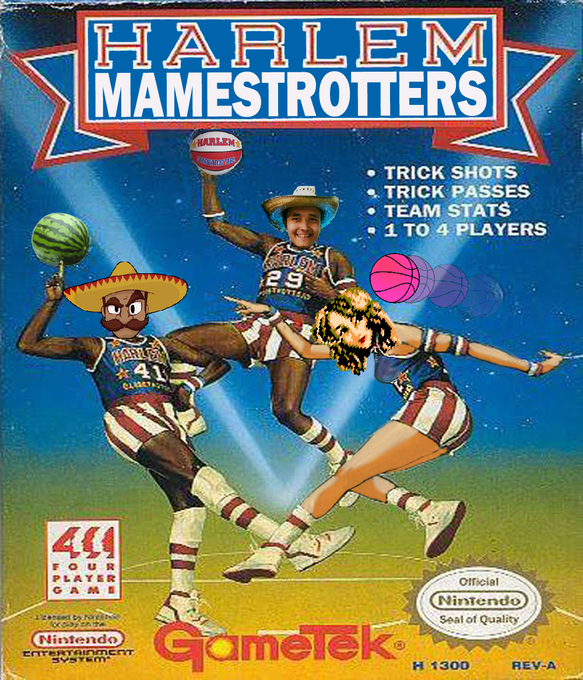 Harlem Globetrotters parody cover