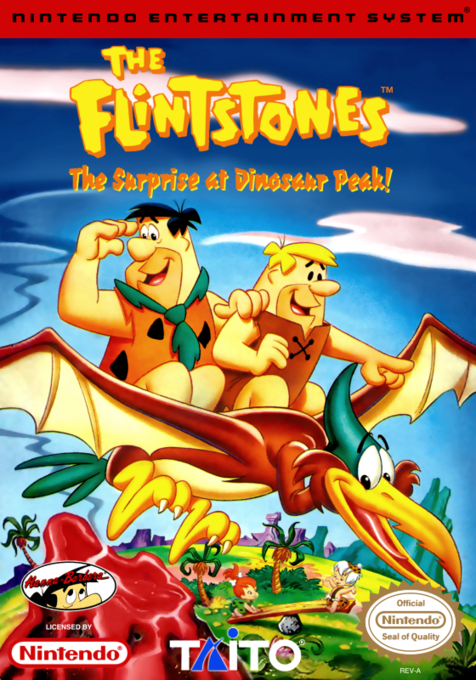 The Flintstones: Surprise at Dinosaur Peak cover