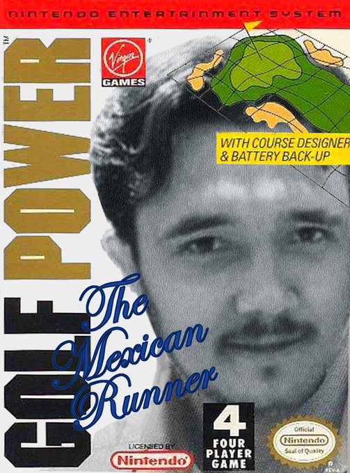 Greg Norman's Golf Power parody cover