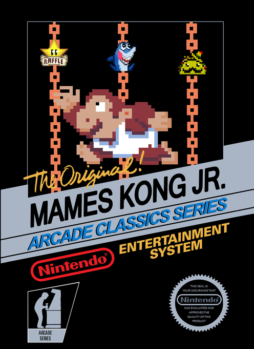 Donkey Kong Jr. parody cover