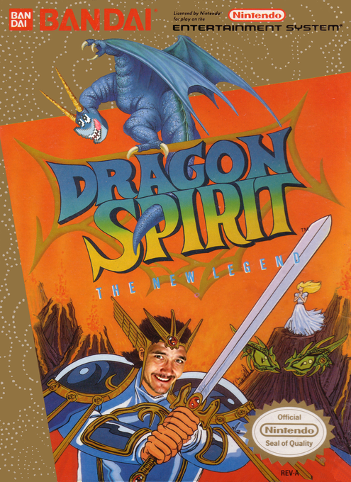 Dragon Spirit parody cover