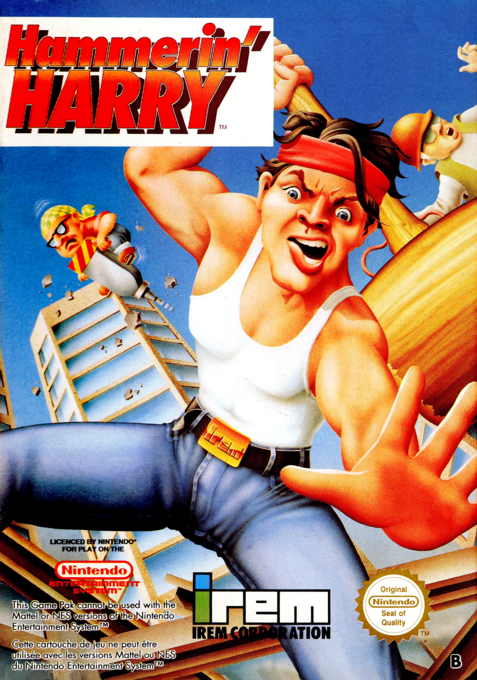 Hammerin' Harry (PAL) cover