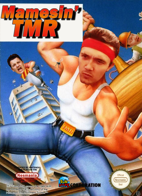 Hammerin' Harry (PAL) parody cover