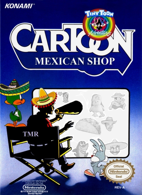 Tiny Toon Adventures Cartoon Workshop parody cover