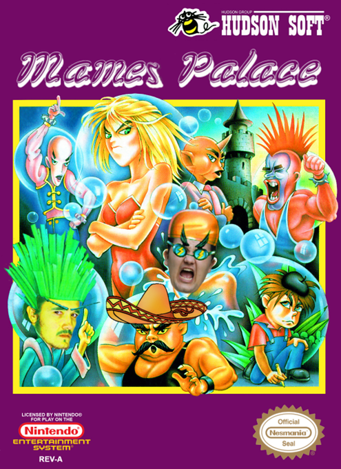 Mendel Palace parody cover