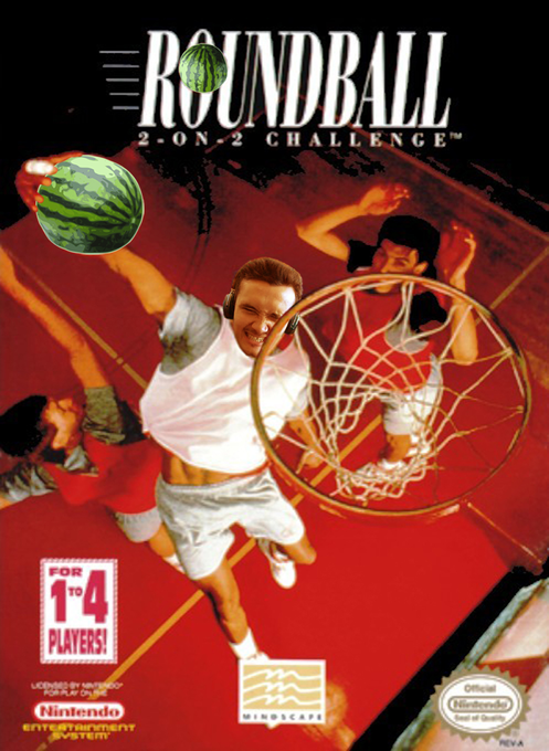 Roundball: 2 on 2 Challenge parody cover