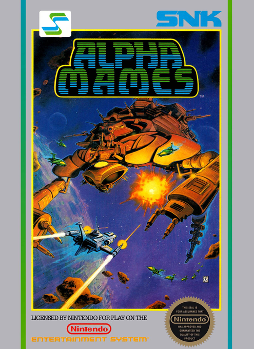 Alpha Mission parody cover