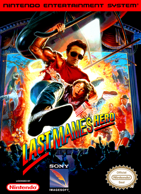 Last Action Hero parody cover