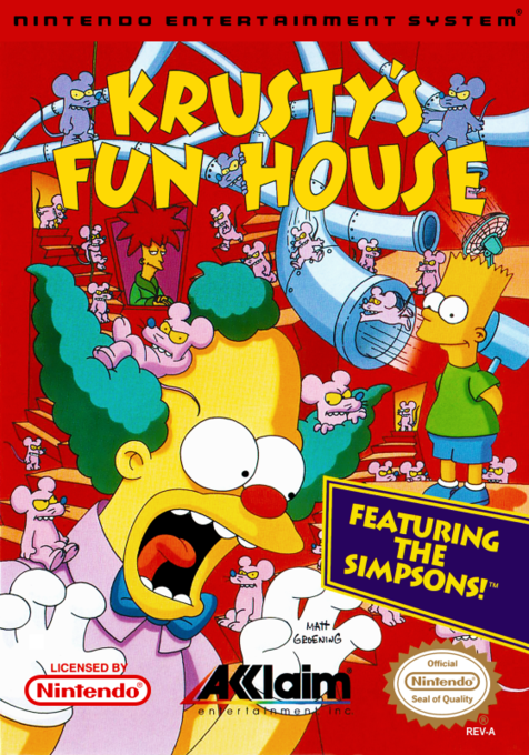 Krusty's Fun House cover