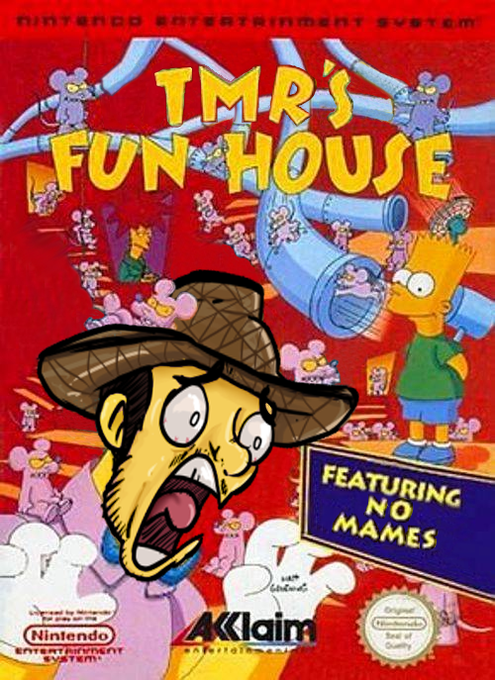 Krusty's Fun House parody cover