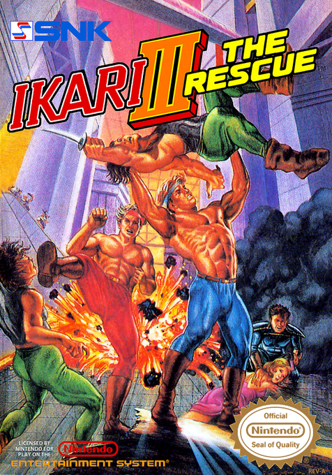 Ikari Warriors III: The Rescue cover