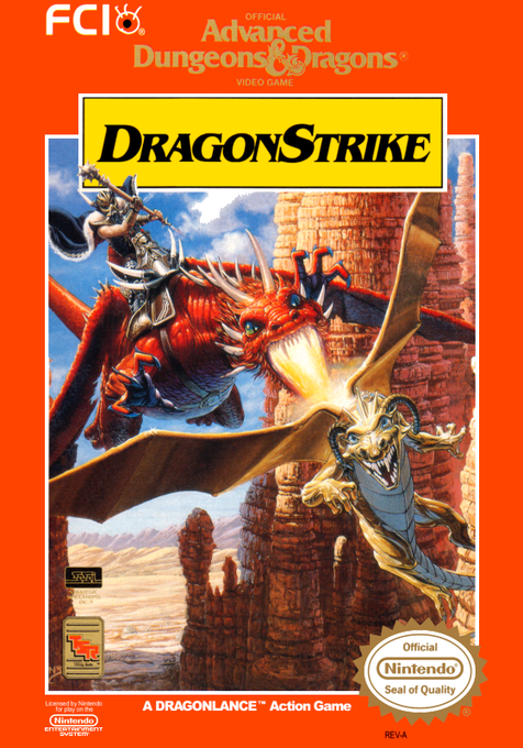 Advanced Dungeons & Dragons: DragonStrike cover