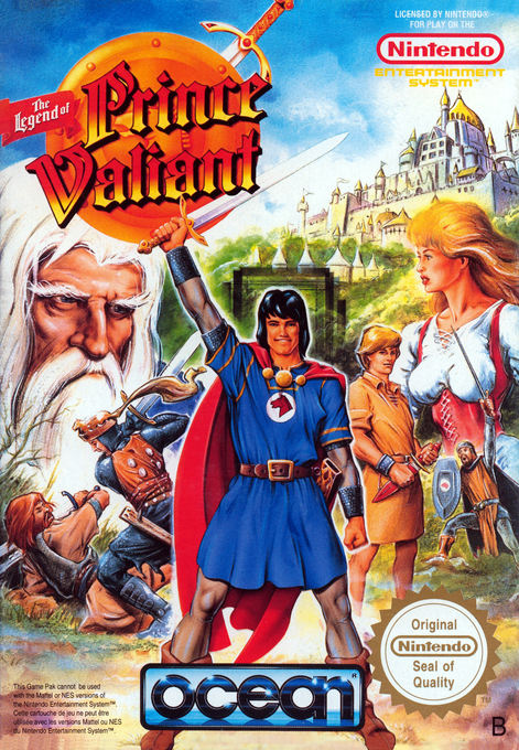 The Legend of Prince Valiant (PAL) cover