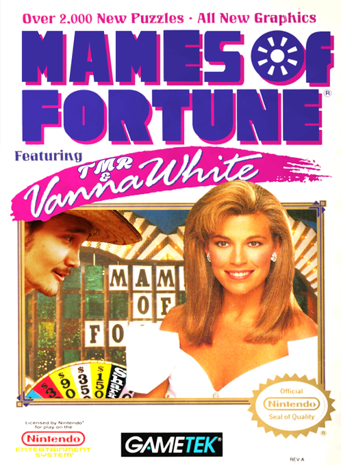 Wheel of Fortune: Featuring Vanna White parody cover